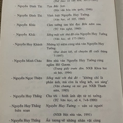 Nguyễn Huy Tưởng : Tác gia và tác phẩm; sách khổ lớn ; 2007 451963