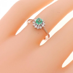 Nhẫn Emerald PT900 0.21CT 667123