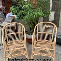 Ghế mây đơn tự nhiên 591058