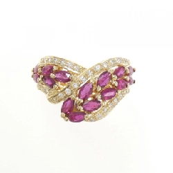 Nhẫn Ruby K18YG 1.43CT - Hàng hiệu Chính hãng 848838