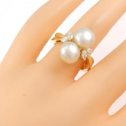 Nhẫn ngọc trai trắng K18YG 667565