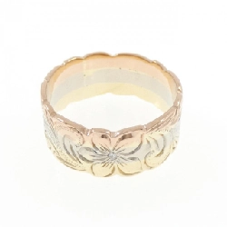 Nhẫn kim cương 14K ba màu 666010