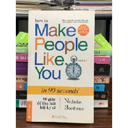 90 giây để thu hút bất kỳ ai – Nicholas Boothman