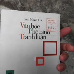 Văn học phê bình tranh luận của Trần Mạnh Hảo  1022829
