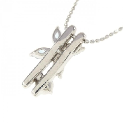 K18WG Mặt dây chuyền đá màu - Hàng hiệu Authentic 865894