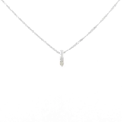 K18WG Dây chuyền kim cương 0.03CT - Hàng hiệu Chính hãng