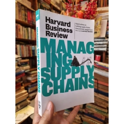 Havard Business Review : Managing Supply Chains