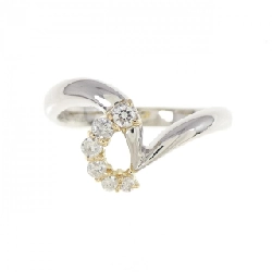 Nhẫn kim cương PT900/K18YG 0.13CT 671201