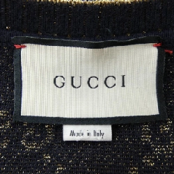 Gucci GG Cotton Lame Fabric Top 526759-X9W83 Knit - Hàng hiệu Authentic 819283