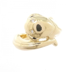 Nhẫn kim cương K18YG - Hàng hiệu Authentic 846787