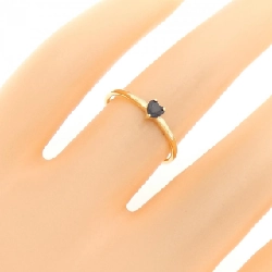 Nhẫn Sapphire K18YG hình trái tim 667703