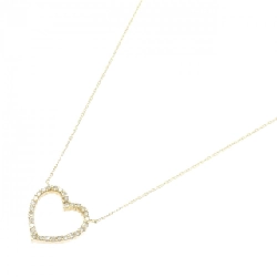 K18YG Dây chuyền kim cương hình trái tim 0.52CT - Hàng hiệu Chính hãng 863150