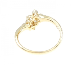 Nhẫn kim cương hoa K18YG 0.45CT 668312