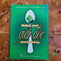 Những cách giải độc nhanh chóng - Nguyễn Đình Cửu và Cao Tuyết Minh#HATRA 