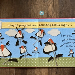 Sách [Bìa cứng] 10 LITTLE PENGUINS 223706