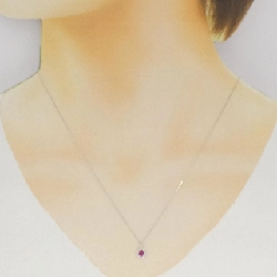 Dây chuyền ruby PT900 0.18CT - Hàng hiệu chính hãng 859059