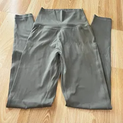 Quần tập yoga, gym legging nữ chất thun lạnh lulu mềm mịn co giãn  Size S màu xanh pastel  596631