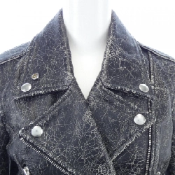 【Mã giảm giá】Áo khoác da MM6 642012