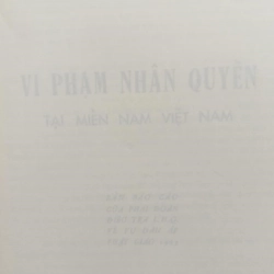 Vi Phạm Nhân Quyền Tại Miền Nam Việt Nam 518235