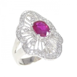 Nhẫn Ruby PT900 1.13CT