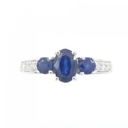 Nhẫn Sapphire K14WG 671749