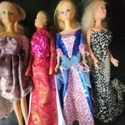 Búp bê Barbie đầm trắng 1005304