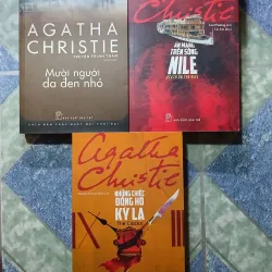 Combo 3 tiểu thuyết trinh thám của Agatha Christie