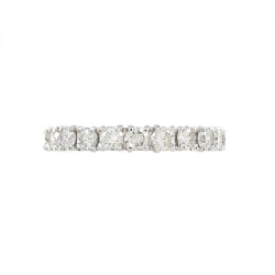 Nhẫn kim cương K18WG 1.01CT 670928