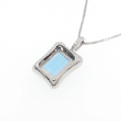 K18WG Blue Topaz Necklace - Hàng hiệu Authentic 862826