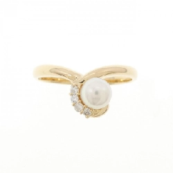 Nhẫn ngọc trai Akoya K18YG 4.6mm - Hàng hiệu Authentic 854796