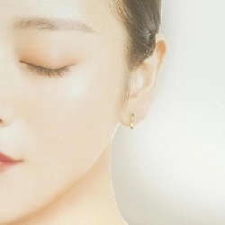 K18YG Bông tai - Hàng hiệu Chính hãng 870454