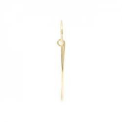 Bông tai hình trái tim K18YG một bên - Hàng hiệu Authentic 843770