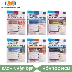 Sách- Learning English Vocabulary - Bộ 6 cuốn bản màu