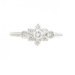 Nhẫn kim cương hoa PT900 0.25CT - Hàng hiệu Authentic 853922