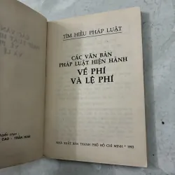 Các văn bản pháp luật hiện hành về phí và lệ phí - 1993s 1019905