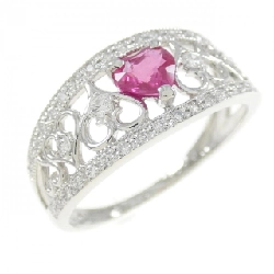 Nhẫn Ruby PT Hình Trái Tim 0.372CT - Hàng hiệu Chính Hãng