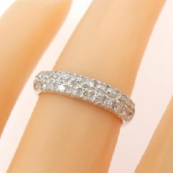 Nhẫn kim cương Pavé K18WG 0.31CT - Hàng hiệu Chính hãng 848557