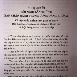 Các nghị quyết của trung ương Đảng 2005-2010 744822
