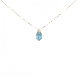 K18YG Zircon Necklace 1.19CT - Hàng hiệu Chính hãng