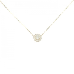 K18YG Dây chuyền kim cương 0.200CT - Hàng hiệu Authentic