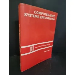 [Sách Cũ SCGR] Computer-Aided systems engineering mới 80% bẩn bìa, ố nhẹ, có vệt nước, lỗi trang Howard Eisner HCM3004 NGOẠI VĂN