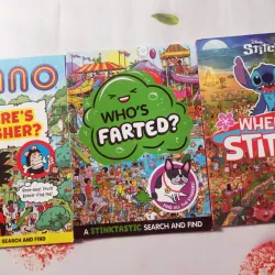 Beano: Where's Gnasher? Who's Farted? Disney Stitch: Where's Stitch?