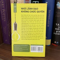 Sách quản trị-bán hàng :Nhà Lãnh Đạo Không Chức Quyền(mới 90%) 150107