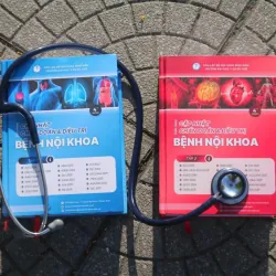 Sách Chẩn đoán & Điều trị Bệnh Nội Khoa Tập 1-2 Bộ Sách Y Học Cũ 974923