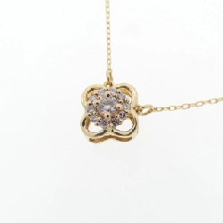 K18YG/K18PG Hoa Kim Cương Dây Chuyền 0.10CT - Hàng hiệu Chính hãng 861767