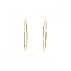 Bông tai hoop K18YG Star Jewelry 666038