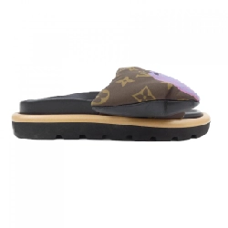 Louis Vuitton LOUIS VUITTON Bình gourd Yayoi Kusama LV×YK Bể bơi gối - Dòng Mules Sandal