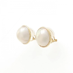 K18YG Mabe Pearl Earrings - Hàng hiệu Authentic 873477