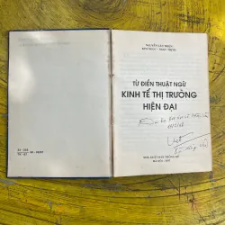 TỪ ĐIỂN THUẬT NGỮ KINH TẾ THỊ TRƯỜNG HIỆN ĐẠI- NGUYỄN VĂN TRIỆN- KIM NGỌC- NGỌC TRỊNH 731542