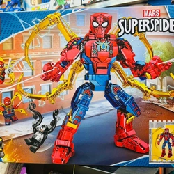 Đồ chơi lắp ghép siêu nhân người Nhện MG1292 Super Spider man 330268